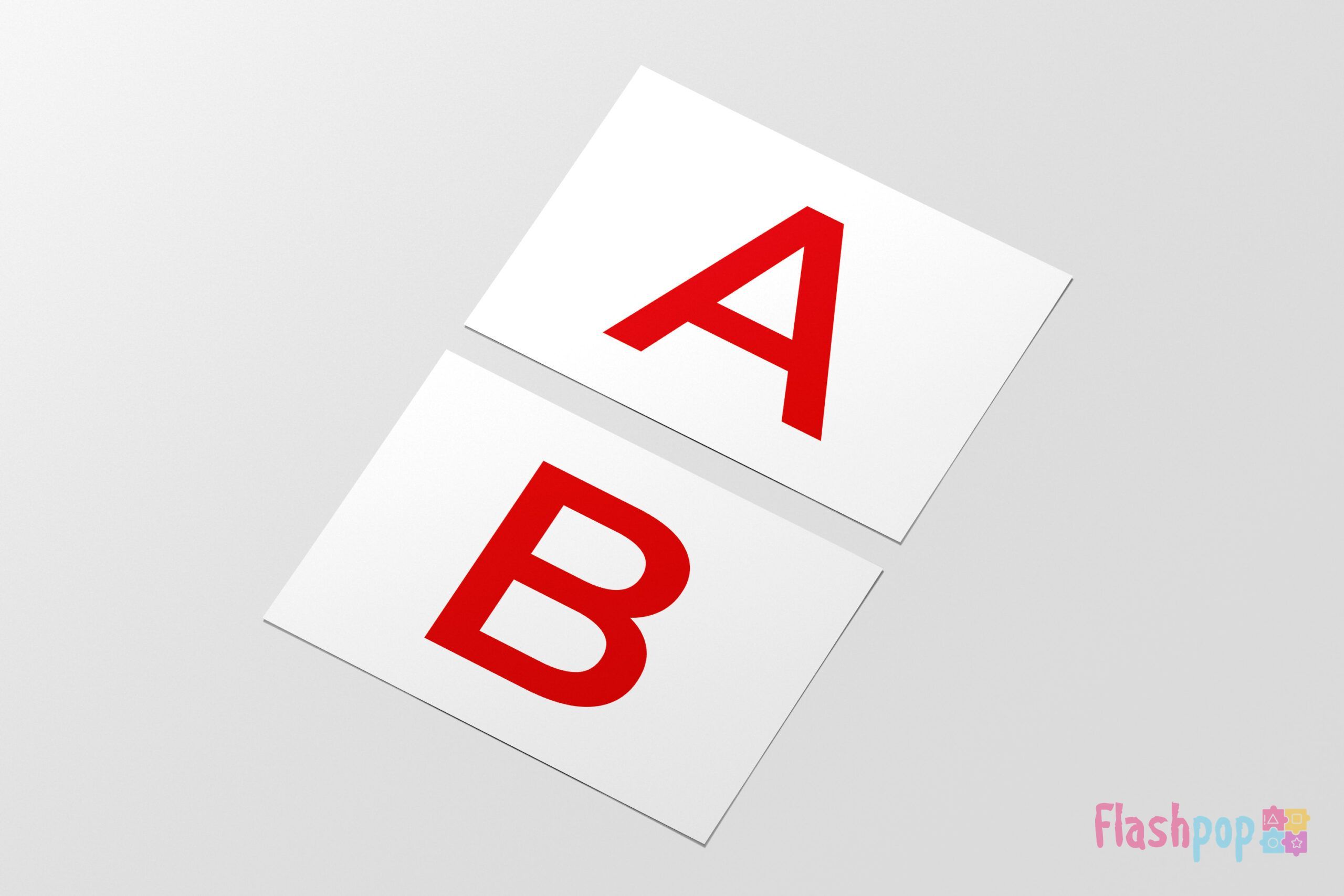 Capital Alphabet Flashcards — Flashpop