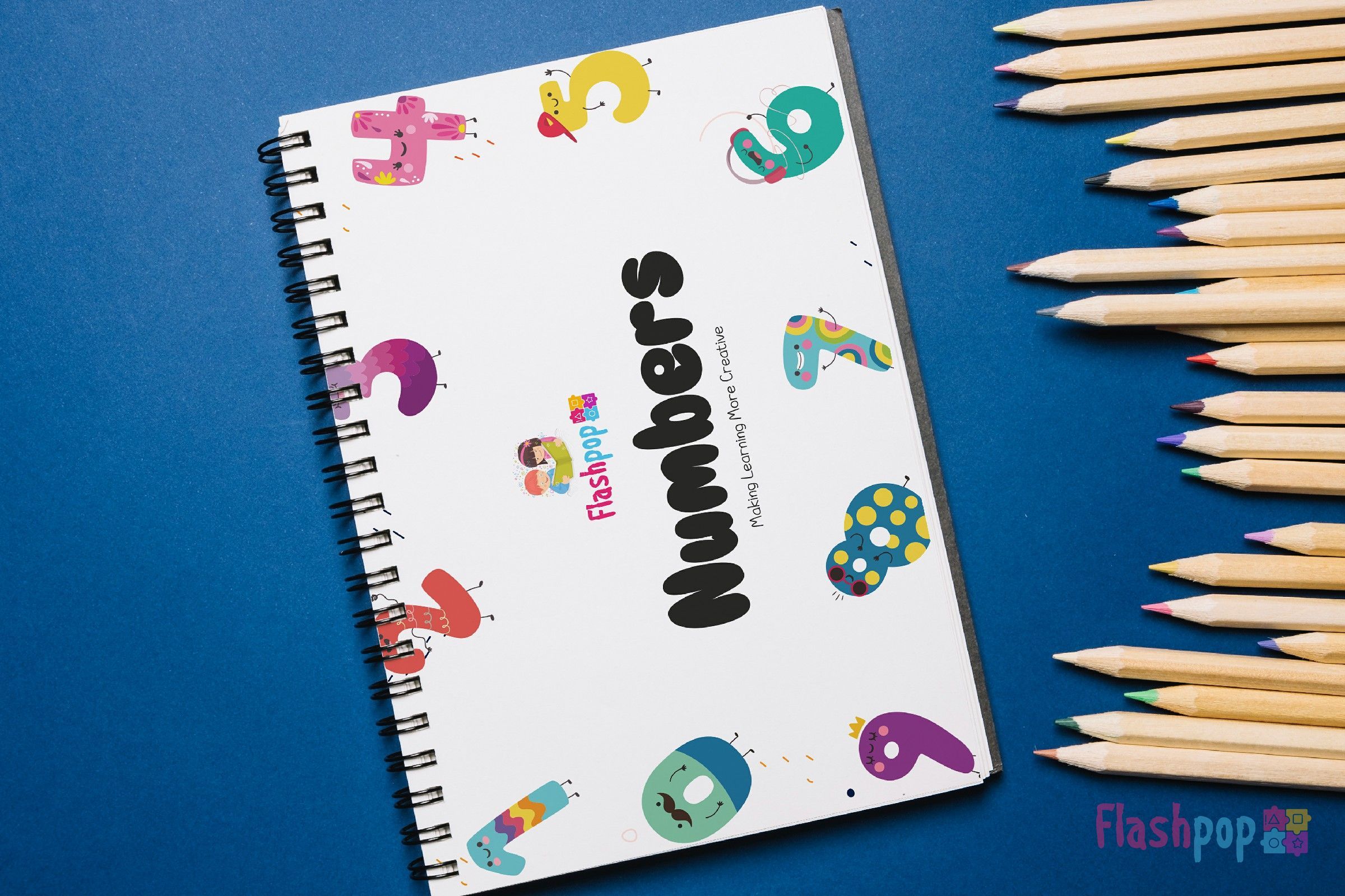 Numbers Binder — Flashpop
